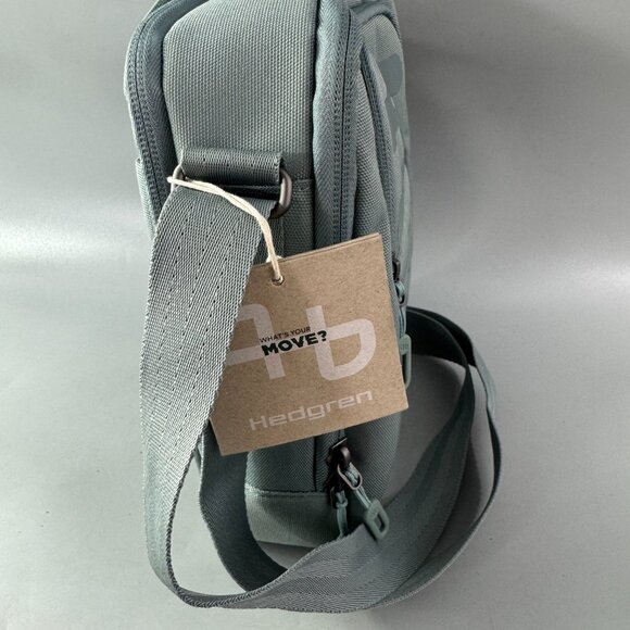 Hedgren Crossbody Bags / Crossbody Purses − Sale: at $30.00  NWT Hedgren Relax Crossbody Bag, Grey Green
